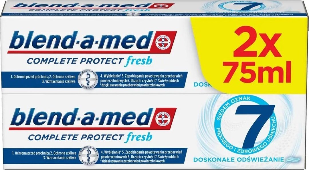 Blend-a-med Pasta do zębów Complete Protect Fresh 2 x 75ml.