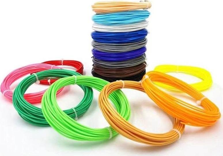 OEM Wkłady do długopisu 3D PE12, 36m - zestaw (3m x 12 kolorów)