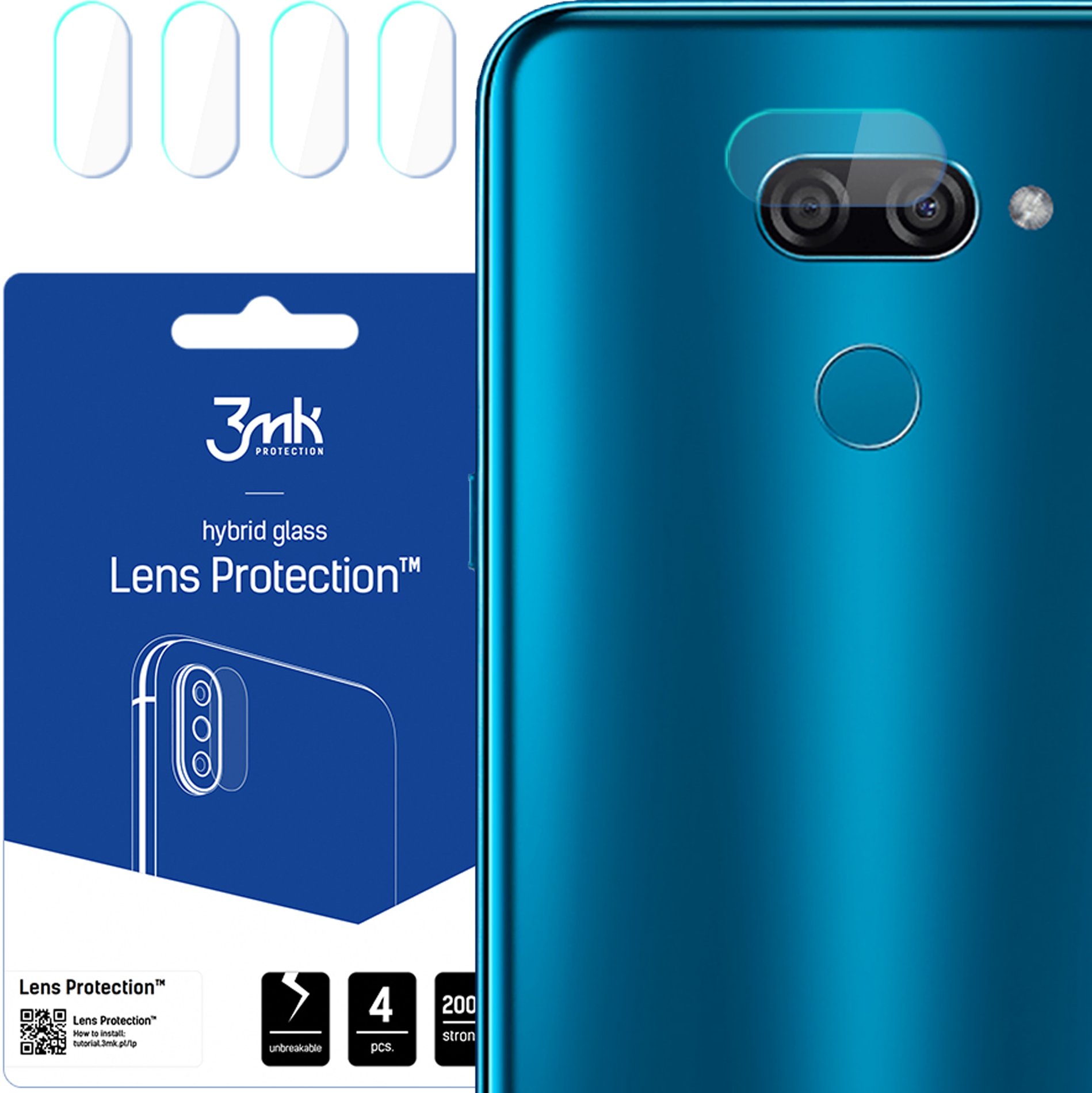 LG K50 - 3MK LENS PROTECTION