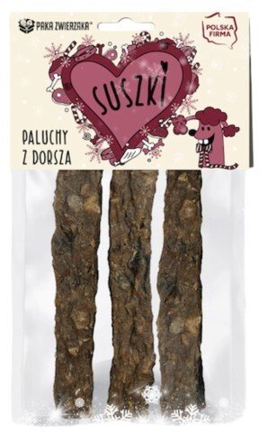 Paka Zwierzaka paluchy z dorsza przysmak dla psa 60g