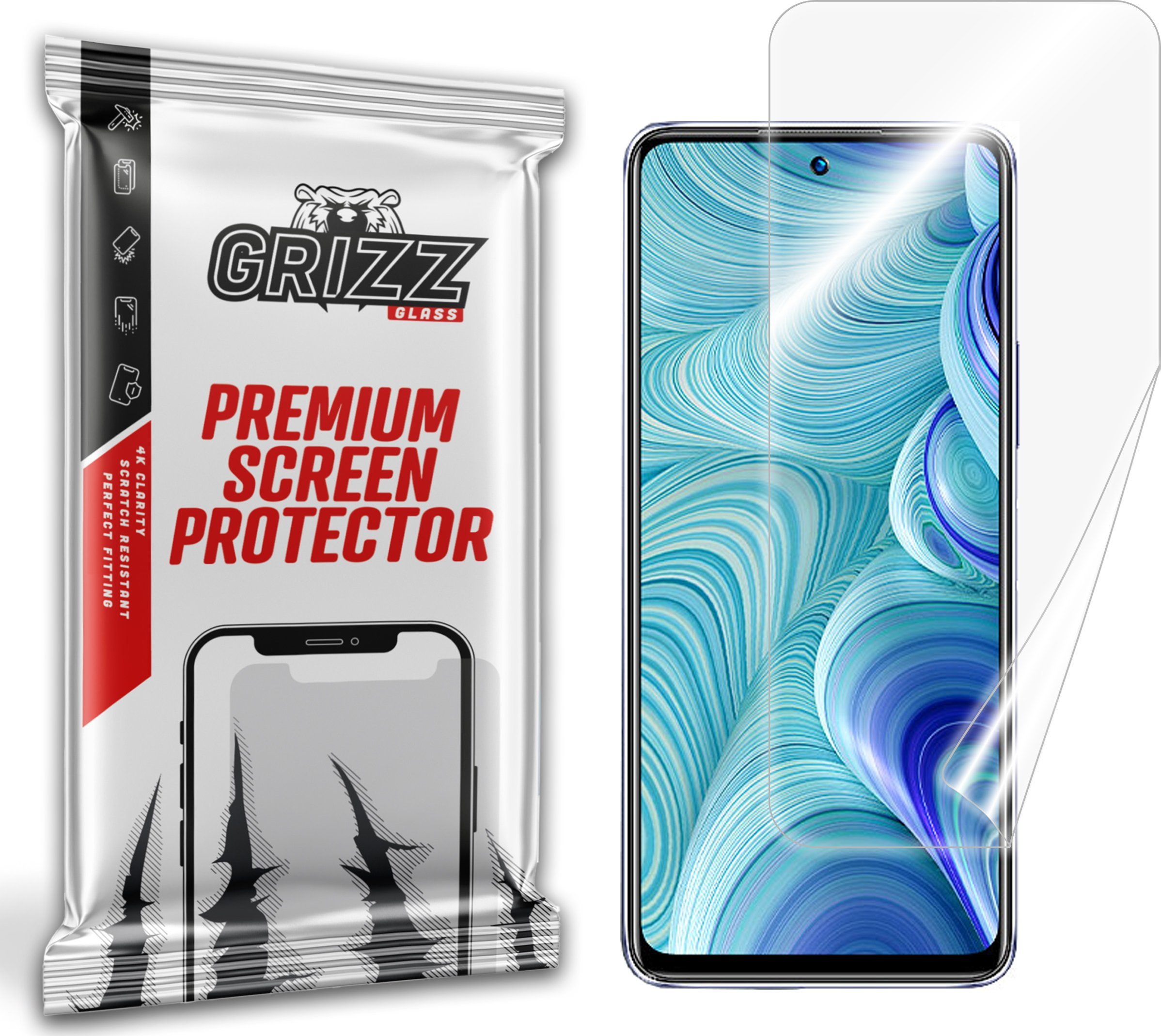 GrizzGlass Folia ceramiczna GrizzGlass CeramicFilm do Infinix Hot 11s NFC