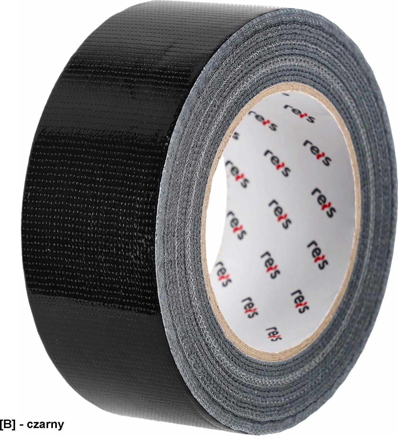 R.E.I.S. TASO-DCT - Taśma samoprzylepna 100% polietylen + gaza - czarny