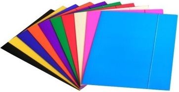 Konfex Teczka z gumką ciemno niebieska tg 06