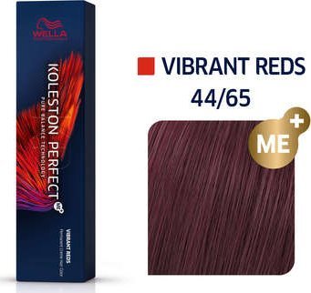 Wella Wella Koleston Perfect Me+ Vibrant Reds, Brown, 44/65, Unisex, 60 ml, All hair, Shine