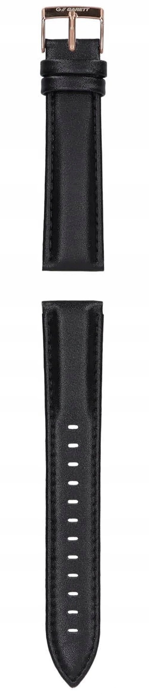 Garett 20mm Luxurious Leather Watch Strap