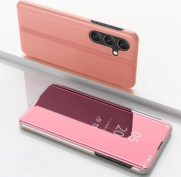 Clear View Case Samsung Galaxy A26 Pink