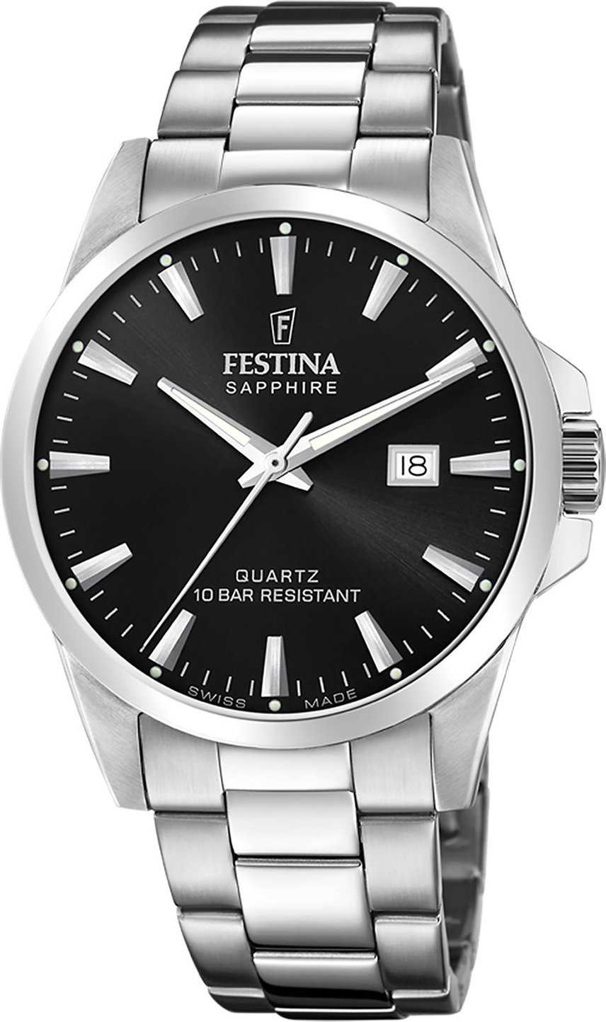 Zegarek Festina Zegarek męski Festina F20024-4 srebrny