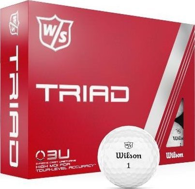 Wilson morele Piłki golfowe Wilson Staff TRIAD (białe)