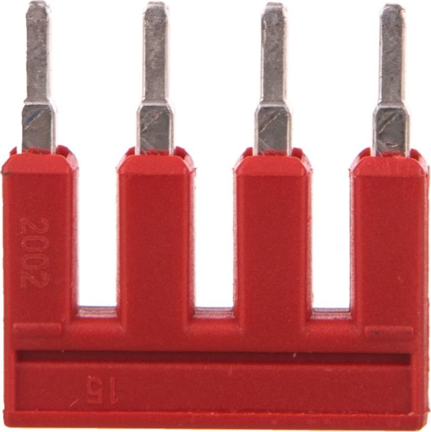 Wago Mostek czerwony 4-torowy 25A 2002-404/000-005