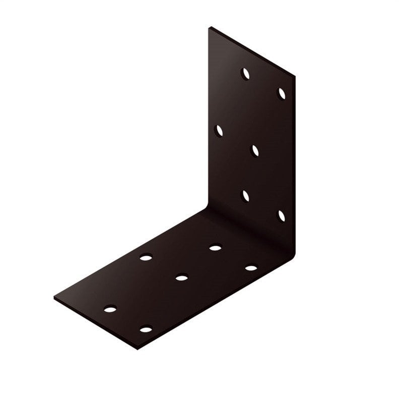 ANGLE BRACKET 60X60X40X2,0 BLACK