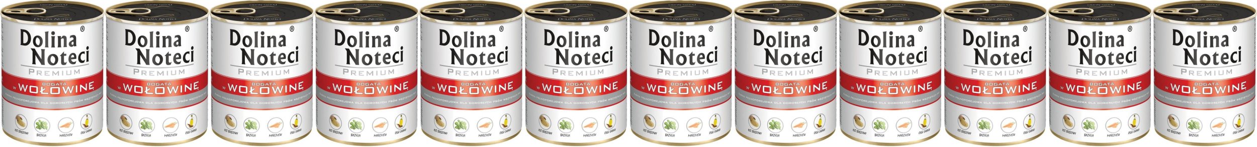 Dolina Noteci Dolina Noteci Premium z wołowiną 12x800g