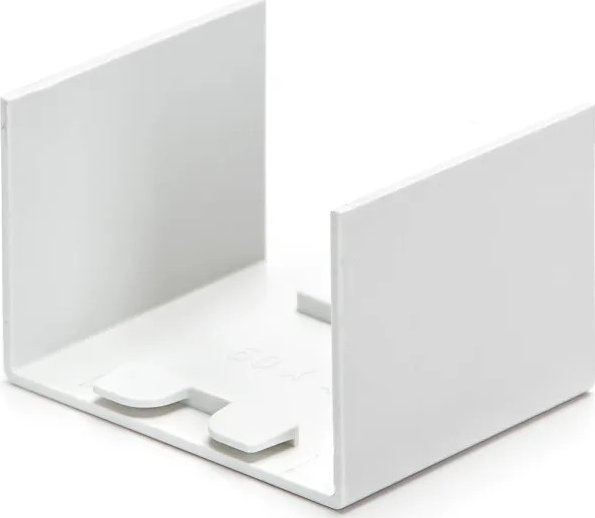Aigostar Kwadratowa listwa z PVC biała łącznik 60 * 40 mm 4 szt. Kwadratowa listwa z PVC biała łącznik 60 * 40 mm 4 szt.