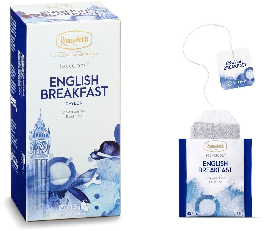 Ronnefeldt Czarna herbata Teavelope English Breakfast 25 saszetek