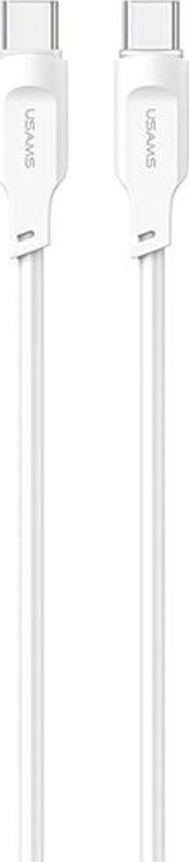 Kabel USB Usams USB-C - USB-C 1.2 m Biały (brak)