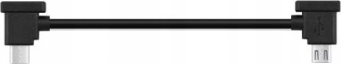 Kabel USB BRDRC USB-C - microUSB 0.15 m Czarny