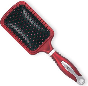 Top Choice Szczotka do włosów Exclusive prosta silver/burgund (62124-01)