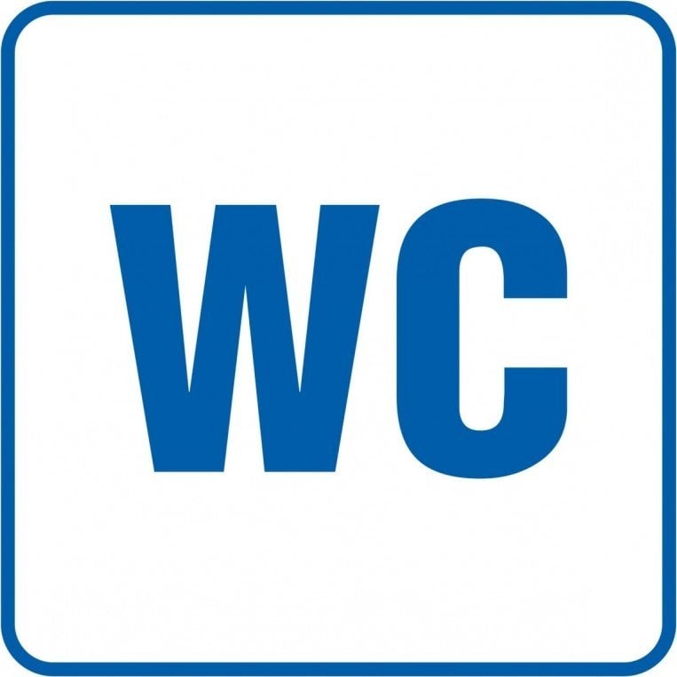 PROCERA Znak TDC, Toaleta WC