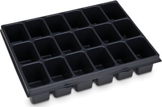 L-boxx i-BOXX Zubehör Kleinteileeinsatz iB 72 18 Mulden