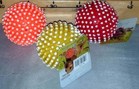 Zabawka piłka jeż 81mm