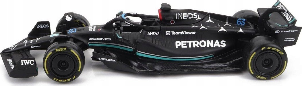 Bburago Race F1 Mercedes-Amg W14 E 2023 #63 BBURAGO
