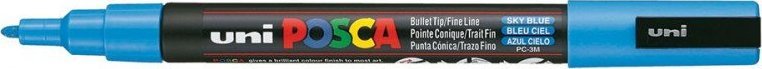 Uni MARKER PLAKATOWY UNI POSCA PC-3M BŁĘKITNY