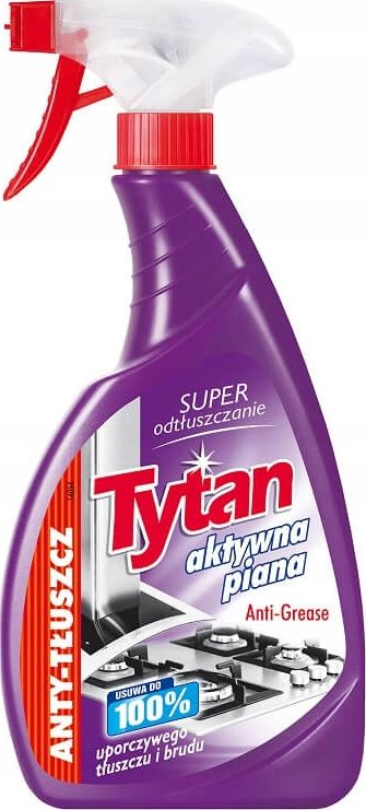 Tytan AKTYWNY ODTŁUSZCZACZ UNIWERSALNY TYTAN SPRAY 500G