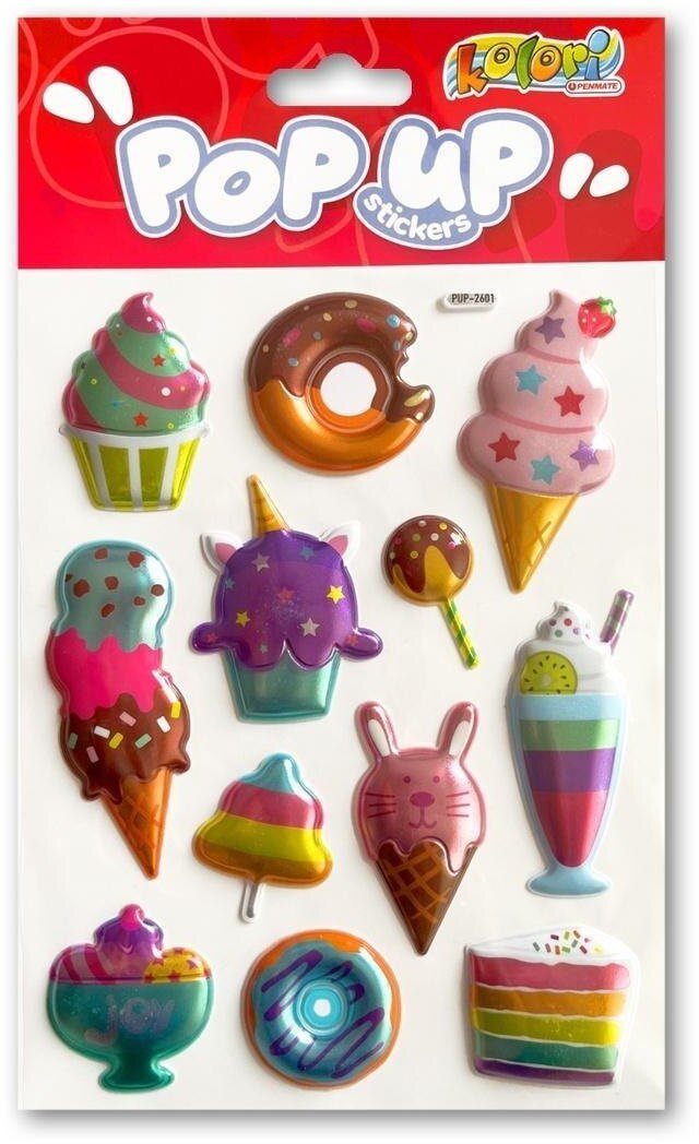 Naklejki metaliczne ice-Cream