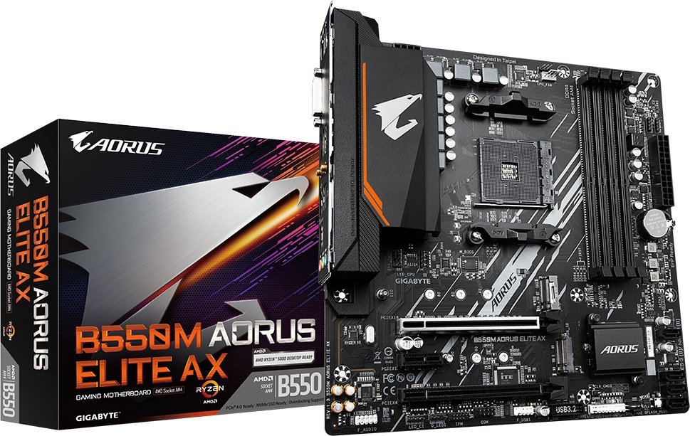 Płyta główna Gigabyte B550M AORUS ELITE AX