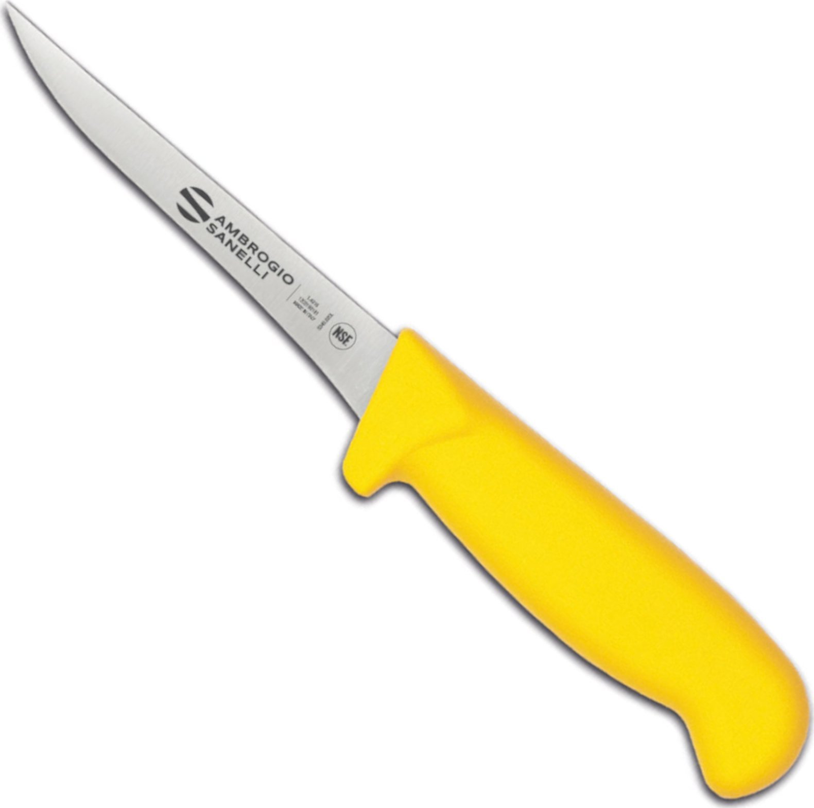 Ambrogio Sanelli Nóż do trybowania drobiu SUPRA COLORE HACCP 120/260 mm - żółty Nóż do trybowania drobiu SUPRA COLORE HACCP 120/260 mm - żółty