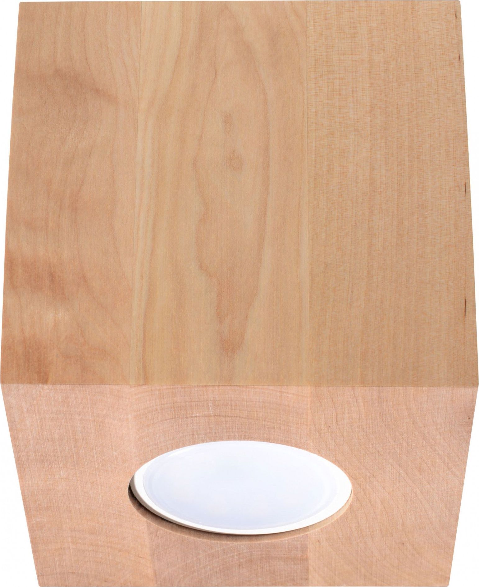 Lampa sufitowa Lumes Drewniany plafon w stylu skandynawskim E769-Quas