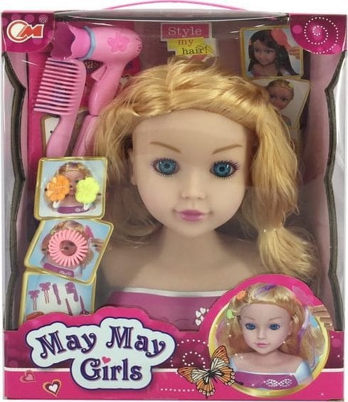 Ramiz Blond Głowa do Stylizacji + Akcesoria