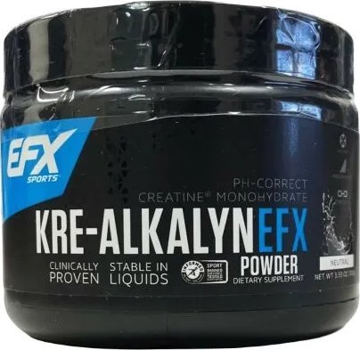 Active Edge EFX Sports - Kreatyna Kre-Alkalyn, Bezsmakowa, Proszek, 100g