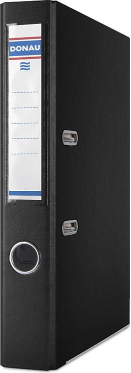 Segregator Donau Premium dźwigniowy A4 50mm czarny (3955001PL-01)