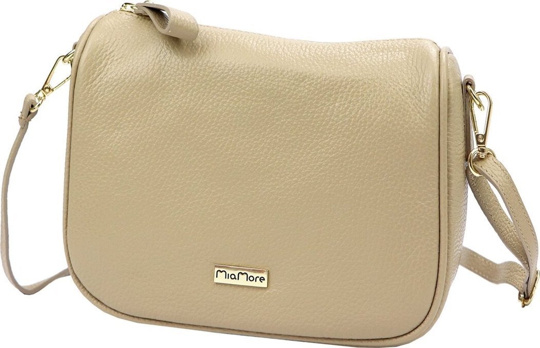 MiaMore Damska torebka ze skóry naturalnej MiaMore 24-003 DOLLARO NoSize