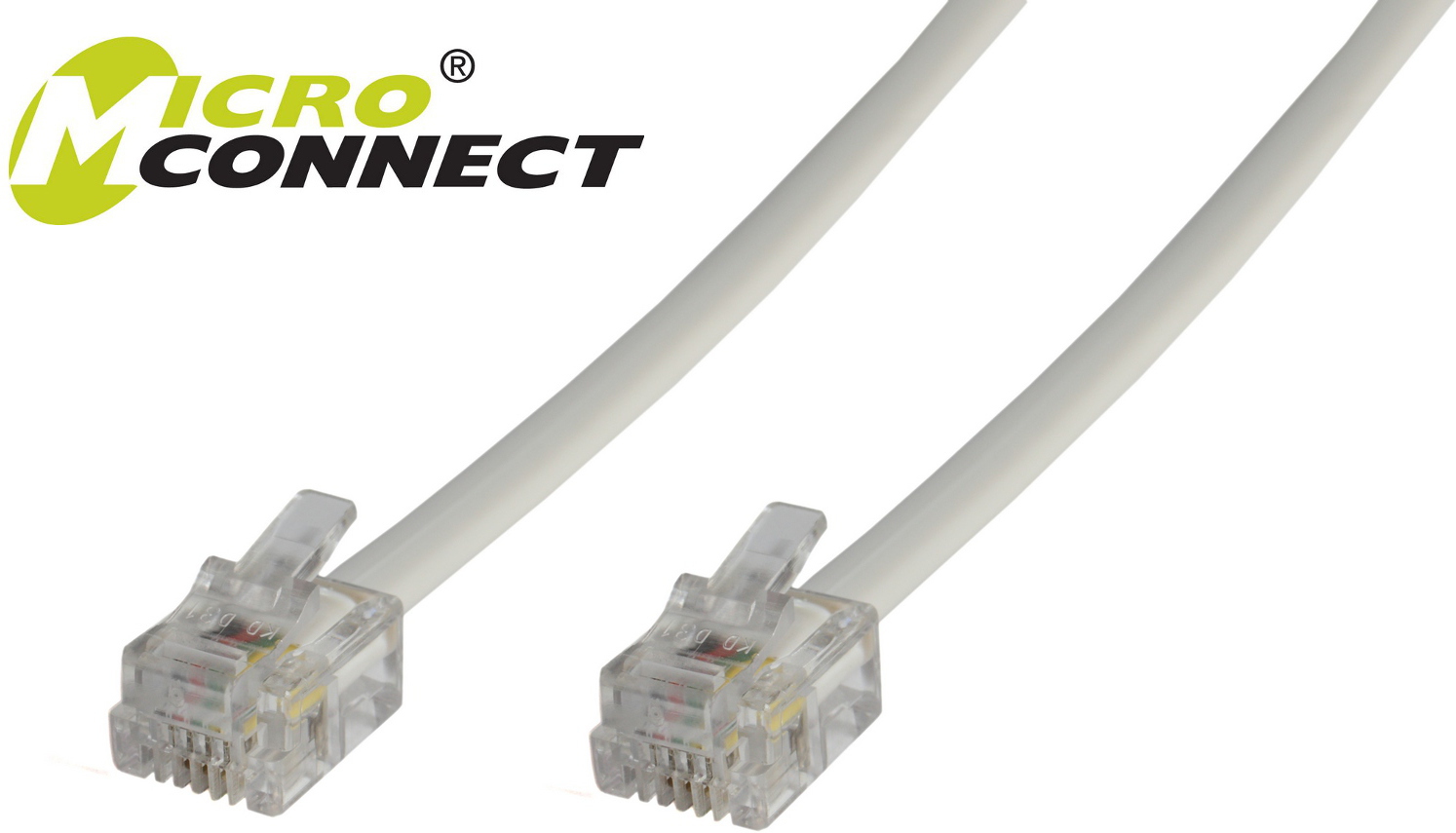 MicroConnect Kabel RJ12 6C/6P 2m (MPK102)