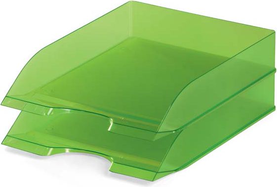 Durable BASIC tacka na dokumenty A4, zielona-przezroczysta - 4005546105963