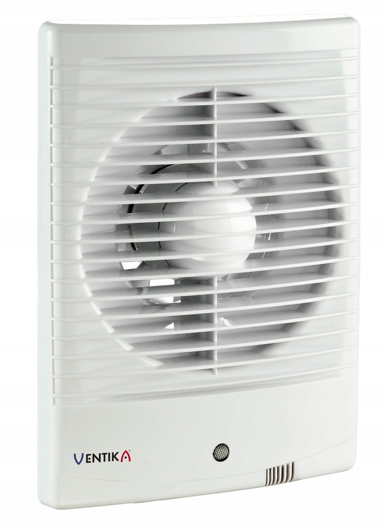 Wentylator osiowy fi100 230V 14W 98m3/h 34dB z higrostatem i wyłącznikiem czasowym biały FORTE D100M3H