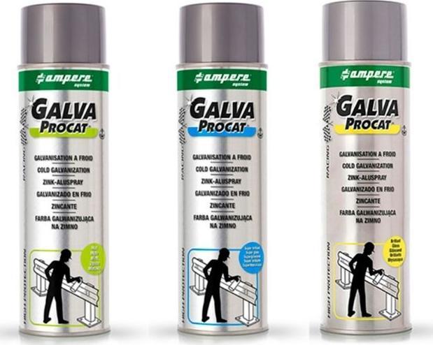 Ampere Cynk w sprayu AMPERE GALVA PROCAT