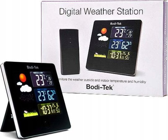 Stacja pogodowa Vega STACJA POGODOWA Z KOLOROWYM WYŚWIETLACZEM BODI-TEK HGWS>