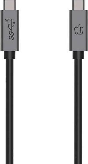 Kabel USB Pepper Jobs USB-C - 1 m Biały (C2CE1M)