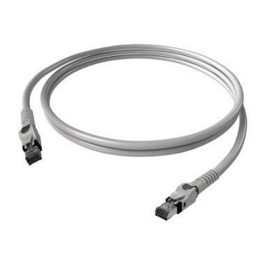 Kabel krosowy EasyLan VarioBoot Cat.6A, S/FTP, szary, 0,5 m