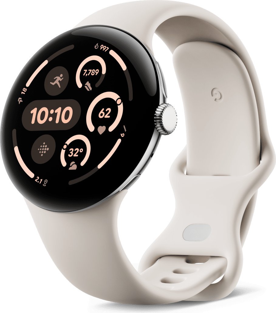 Smartwatch Pixel Watch 3 45mm Beżowy (GA05736-DE)