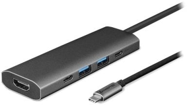 Stacja/replikator Chieftec DSC-502 - Dockingstation - USB-C - HDMI