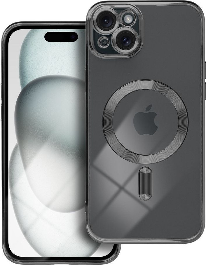 OEM Futerał ELECTRO MAG COVER kompatybilny z MagSafe do IPHONE 15 Plus czarny