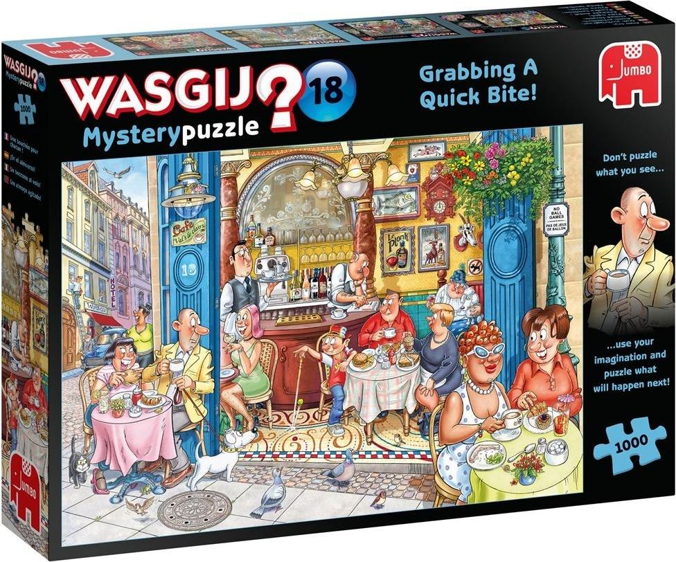 Jumbo Puzzle 1000 Wasgij Szybka przekąska G3