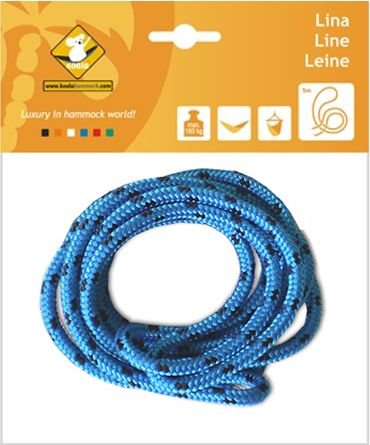 Koala Lina do montażu hamaków i foteli hamakowych, niebieski / turkusowy (koala/l/5)