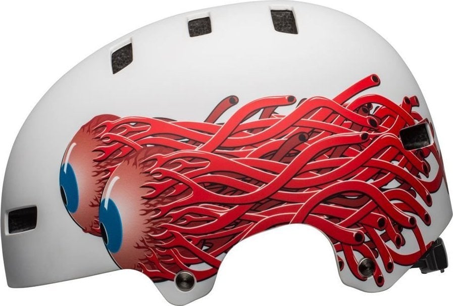 Bell Kask juniorski BELL SPAN matte white eyes roz. XS (49–53 cm) (NEW)