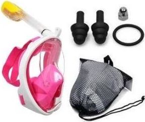 Ikonka Maska do snurkowania, S/M, różowa universal