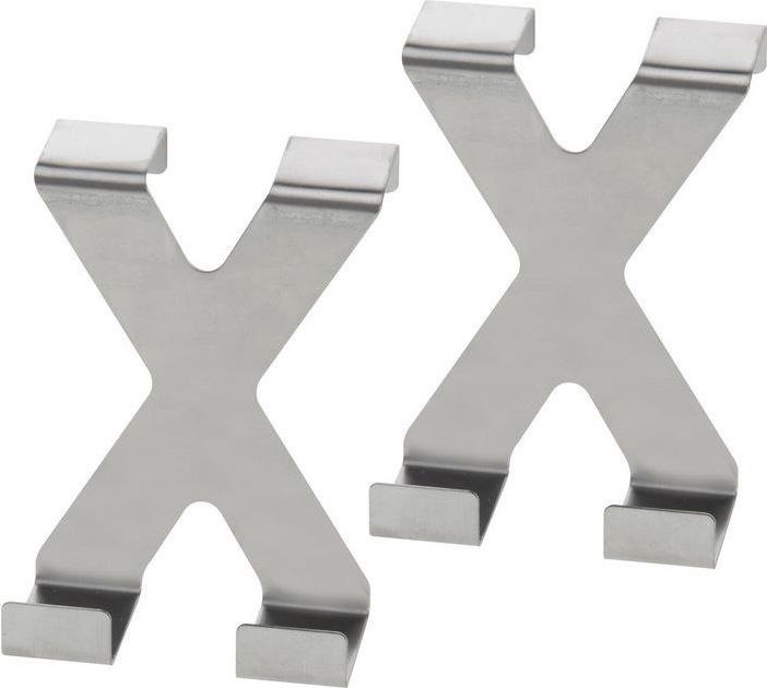 Excellent Houseware Haczyki / Haczyk podwójny na drzwi 2 szt.