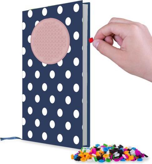 PIXIE Zeszyt A5 w Linie, PIXIE CREW, Kropki, Różowy